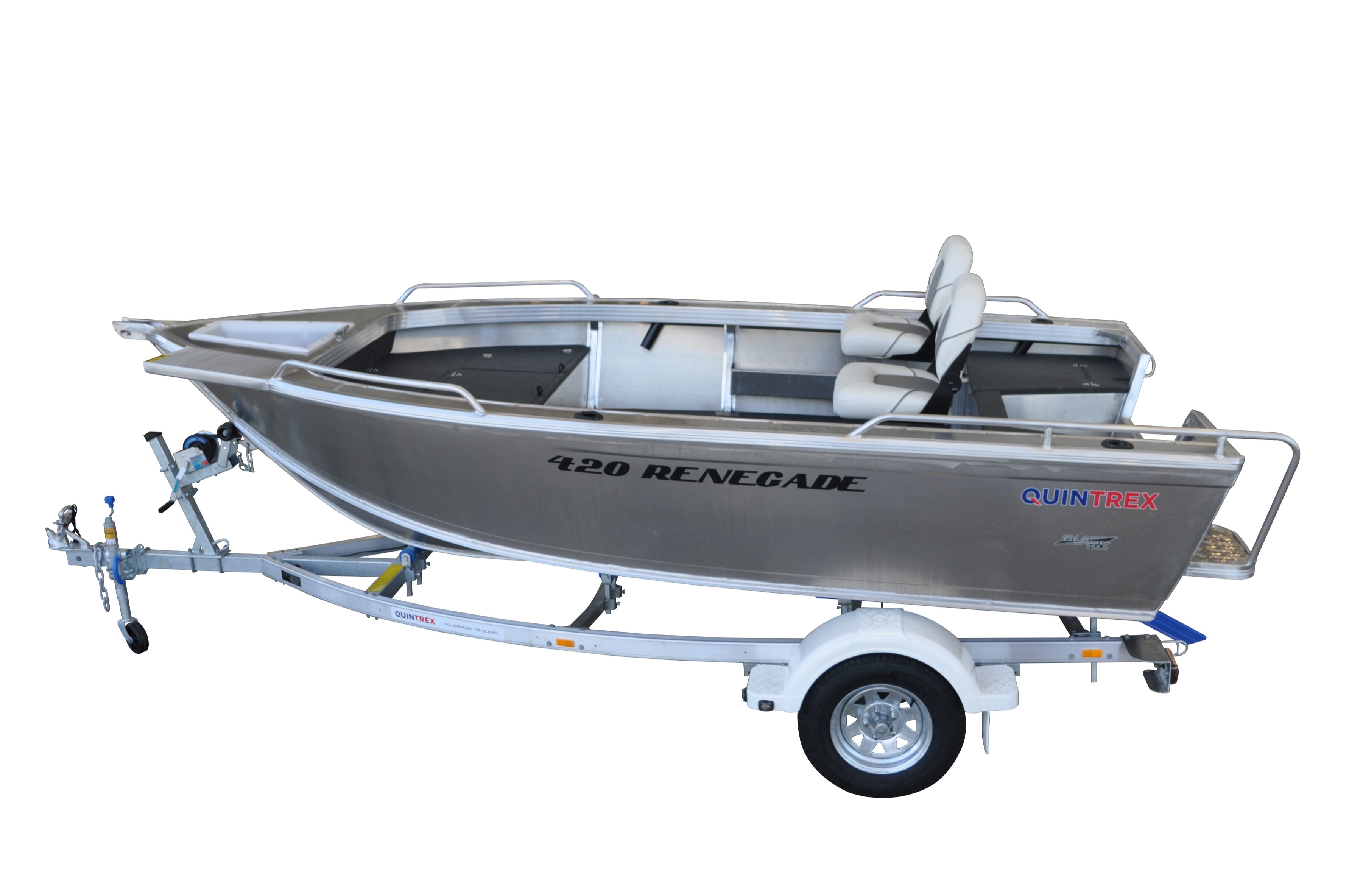 Quintrex 420 Renegade TS - Aluminium Boat Range